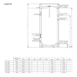 Kospel Zbiornik buforowy SE 200 SE-200.TERMO.PL